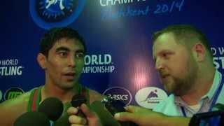 Bekzod ABDURAKHMANOV (UZB): Interview after his Bronze Medal at Tashkent 2014