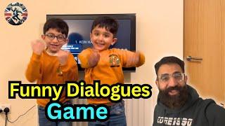 Funny Dialogue Games Vlog #familygames #funnygames #drarnasirinuk