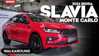 2024 Skoda Slavia Monte Carlo Walkaround + Mid-Spec Sportline Trim Introduced | OVERDRIVE