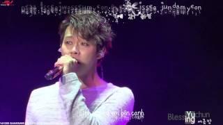 [JYJFamilyVN] [Vietsub+Kara] 141005 Leaning on you - Park Yoochun (GANGNAM HANLYU FESTIVAL)