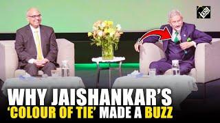 “Some of you may notice…” Why EAM Jaishankar’s ‘Colour of Tie’ made a buzz in Ireland’s Dublin