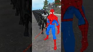 Spider Man Sword vs Venom 3 #spiderman #gta #sword