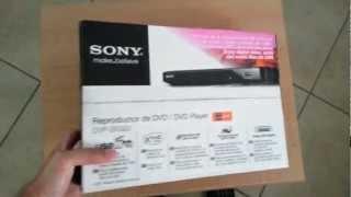 Unboxing Sony DVD Player