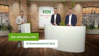 Das ultimative HDI Einkommensschutz-Quiz