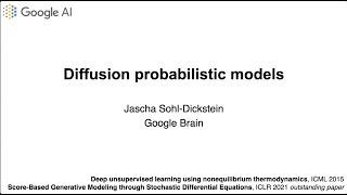 MIT 6.S192 - Lecture 22: Diffusion Probabilistic Models, Jascha Sohl-Dickstein
