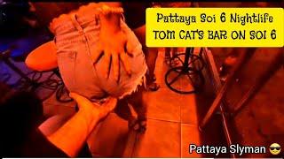 Pattaya Soi 6 Nightlife, Tom Cat's Bar, Pattaya Live Stream