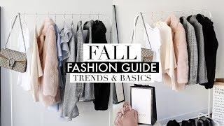 FALL FASHION GUIDE | Favorite Trends & Wardrobe Basics