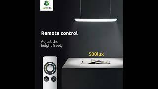 Height-Adjustable Smart Panel Light#Remote Control#Constant 500 Lux#Tunable CCT#TunablePower