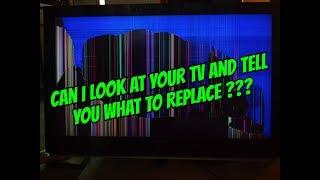 Can I Help You Fix a TV by Looking at the problem and Tell you what Board to Replace ?
