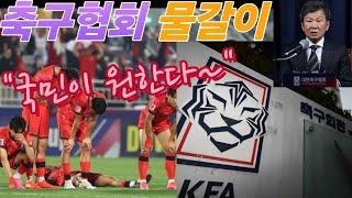 국민들은 원한다 '축구협회 물갈이'