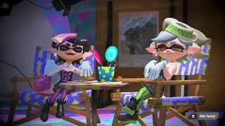 Every Idol group reaction when the player sees them having a convo. (Splatoon 3)