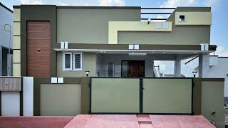 3.50 சென்டில் |1200 SQ.FT-ல் கிழக்கு பார்த்த,2BHK தனி வீடு 99436 71311 | 52 Lac #pollachi