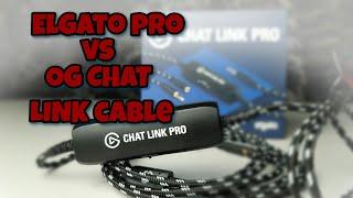 Elgato Chat Link Cable Pro Review Plus Comparison To The OG. For The Xbox, PS and Switch.