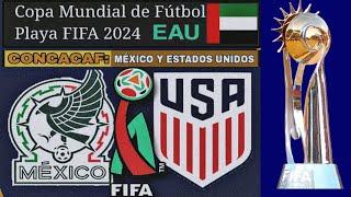 MÉXICO Y ESTADOS UNIDOS EN EL MUNDIAL DE FÚTBOL PLAYA 2024| RESUMEN