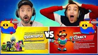 Le BATTLE PACK OPENING le PLUS VIOLENT de L'HISTOIRE de Brawl Stars contre YouYou