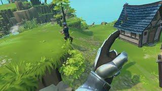 TOWNSMEN VR | PLAYING GOD IS SOMETHING WE ALL WOULD LIKE TO DO IN A GAME! #walkthrough #gameplay #4k