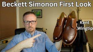 Unveiling The Stunning Beckett Simonon Kent Wingtip!