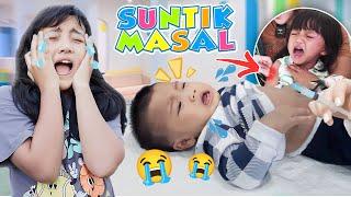 SEMUA NANGIS DI SUNTIK MASAL, TAKUT BANGET… #viral #trending