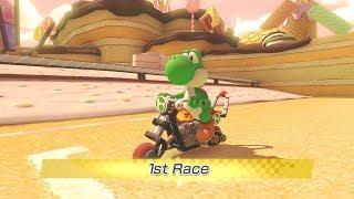 Racing on My 8 Favorite Mario Kart 8 Deluxe Tracks (VS Hard CPU, 150cc, Frantic Items)
