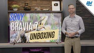 Sony Bravia 7 Series Unboxing and First Look