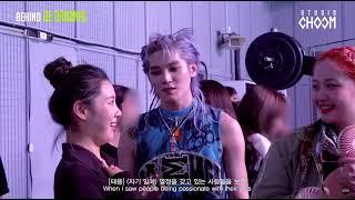 Leejung in Taeyong Shalala Studio Choom Behind the Scene