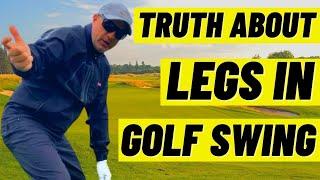 This Is The TRUTH About The LEGS In The Golf Swing ~ Nick Bradley Golf Instruction