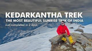 Kedarkantha Trek | (Just in 2 Days) | Winter Treks of Uttarakhand