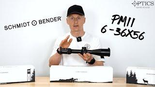 Schmidt & Bender PMII 6-36x56 Rifle Scope - Quickfrie Review