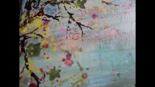 Mixed Media Inspirational Artwork Autumn on the Prairies by Janelle Nichol (Progress video)