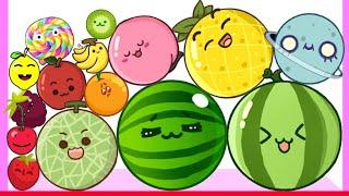 TOP 10 WATERMELON GAME - Merge Fruits Suika Game