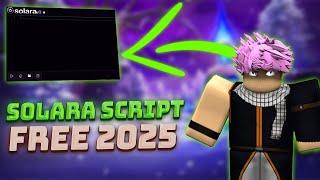 Solara v3 Script 2025 | Script Hub | Solara Executor Free Download 2025