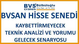 BÜLBÜLOĞLU VİNÇ SANAYİ VE TİCARET A.Ş. BVSAN HİSSE ANALİZ VE YORUMU /// #BVSAN #borsa #hisse