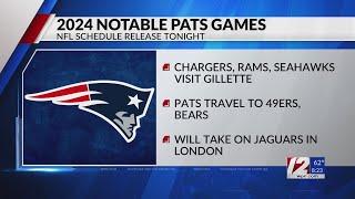 Patriots to release 2024 season schedule