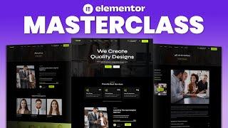 How To Make A FREE Design Agency Website ~Step By Step~ 2024 (WordPress And Elementor For Beginners)