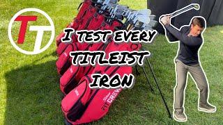 Titleist Iron testing. Trackman golf. Golf data. #golf #pga #golftips #teamtitleist