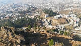 The beautiful Mansehra 2019 - Hill top HD view