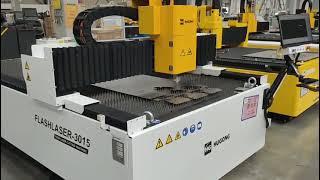 LASER CUTTING MACHINE FROM HUGONG - FLASHLASER3015