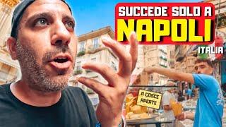 IT HAPPENS ONLY IN NAPLES  2 locals take us to the hidden Napoli (+ STREET FOOD TOUR)