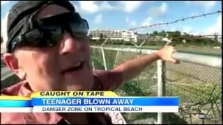 St  Martin Maho Beach Jetblast News Report