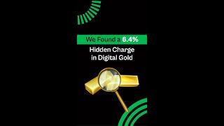 Beware of Digital Gold’s Buy Price and Sell Price Difference #shorts