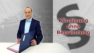 Kündigung ohne Begründung - unwirksam? | Fachanwalt für Arbeitsrecht Alexander Bredereck