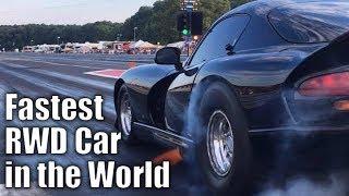 NASTY TT Dodge Viper is UNLEASHED - RWD King of the Half Mile