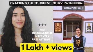 My *honest* SSB Interview Experience-RECOMMENDATION JOURNEY #ssb #ssbinterview #army #cds #nda #ota