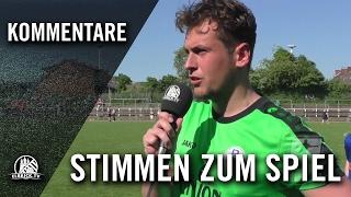 Die Stimmen zum Spiel (Bremer SV - Altona 93, Aufstiegsrunde Regionalliga Nord) | ELBKICK.TV