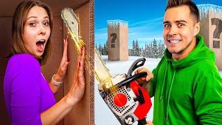 EKSTREMALNY CHOWANY W KARTONACH!