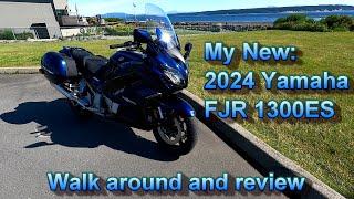 New 2024 Yamaha FJR 1300ES Walkaround and Review