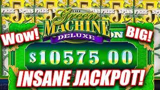 MASSIVE $10,000 JACKPOT ON ONE SPIN ON THIS SLOT MACHINE  HIGH LIMIT GAMBLING VIDEO