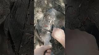 Outdoor Survival Hack: Perfect Featherstick #survivalknife #SurvivalGear #bushcraft #outdoorskills