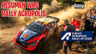 Resumen WRC RALLY ACRÓPOLIS | TODOS TIENEN PROBLEMAS | #wrc #rally