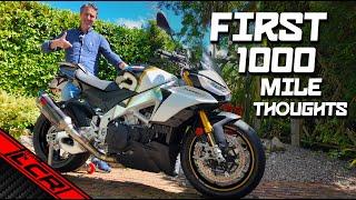 My NEW 2024 Aprilia Tuono Factory | First 1000 Mile Impressions